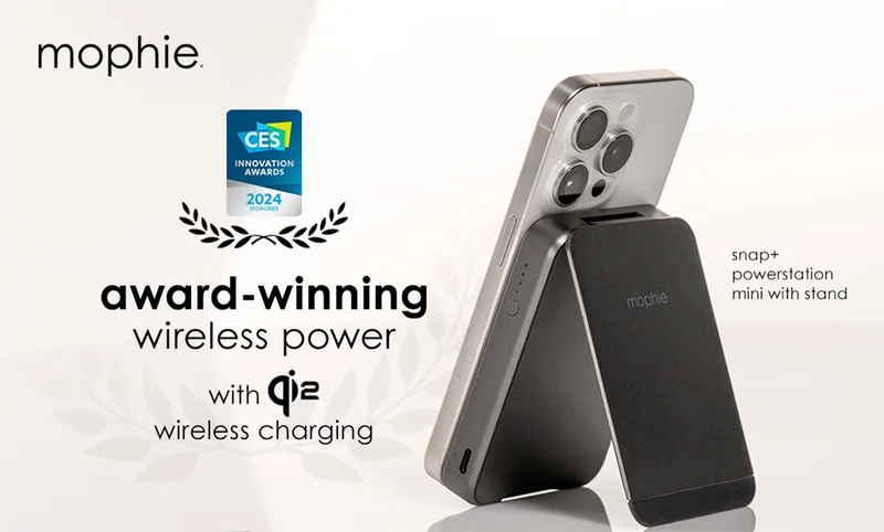 award-winning wireless power with qi2 wireless charging