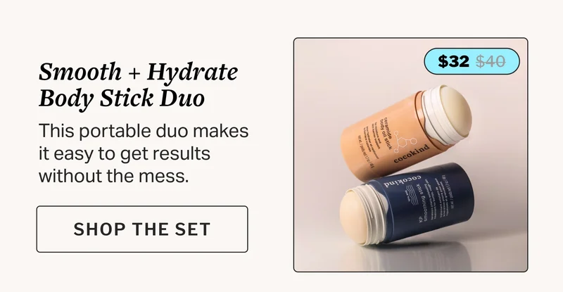 Smooth + Hydrate Body Stick Duo