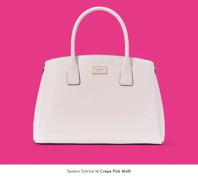 Serena Satchel in Crepe Pink Multi, in Turmeric Root Multi