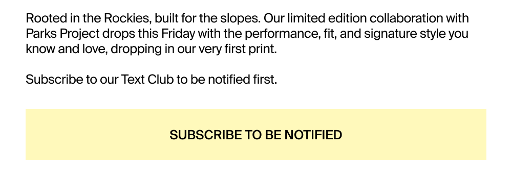 Subscribe to SMS to be notified