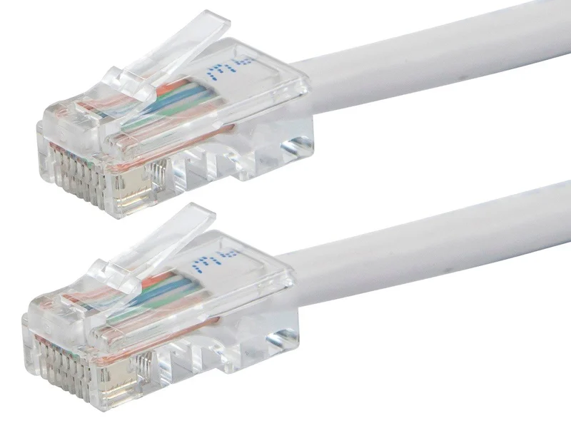 Monoprice Cat6 10ft White Patch Cable, UTP, 24AWG, 550MHz, Pure Bare Copper, discount code, Zeroboot Series Ethernet Cable