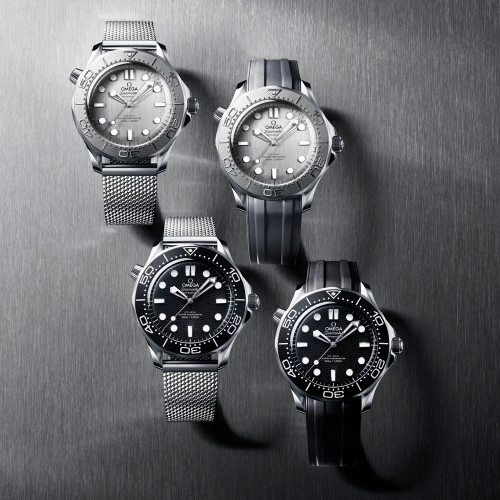 4 new Seamaster Diver 300m watches