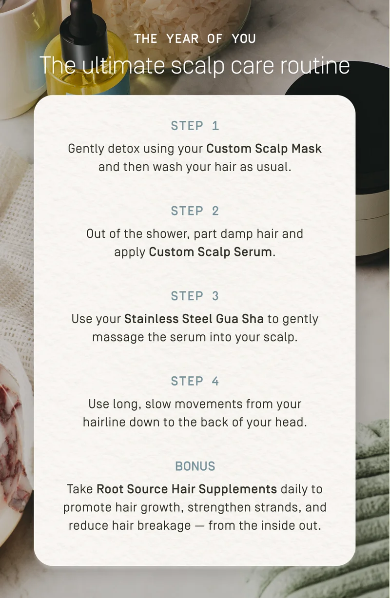 The ultimate scalp care routine
