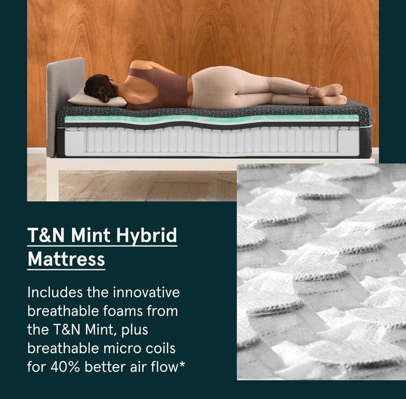 T&N Mint Hybrid Mattress