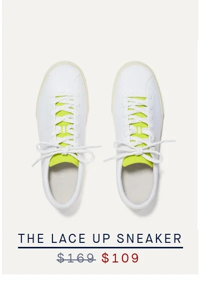 THE LACE UP SNEAKER