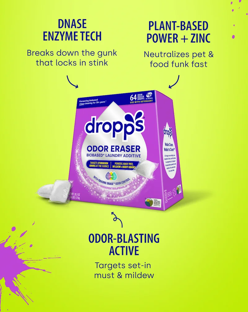 DNase Enzyme Tech | Plant-Based Power + Zinc | Odor-Blasting Active