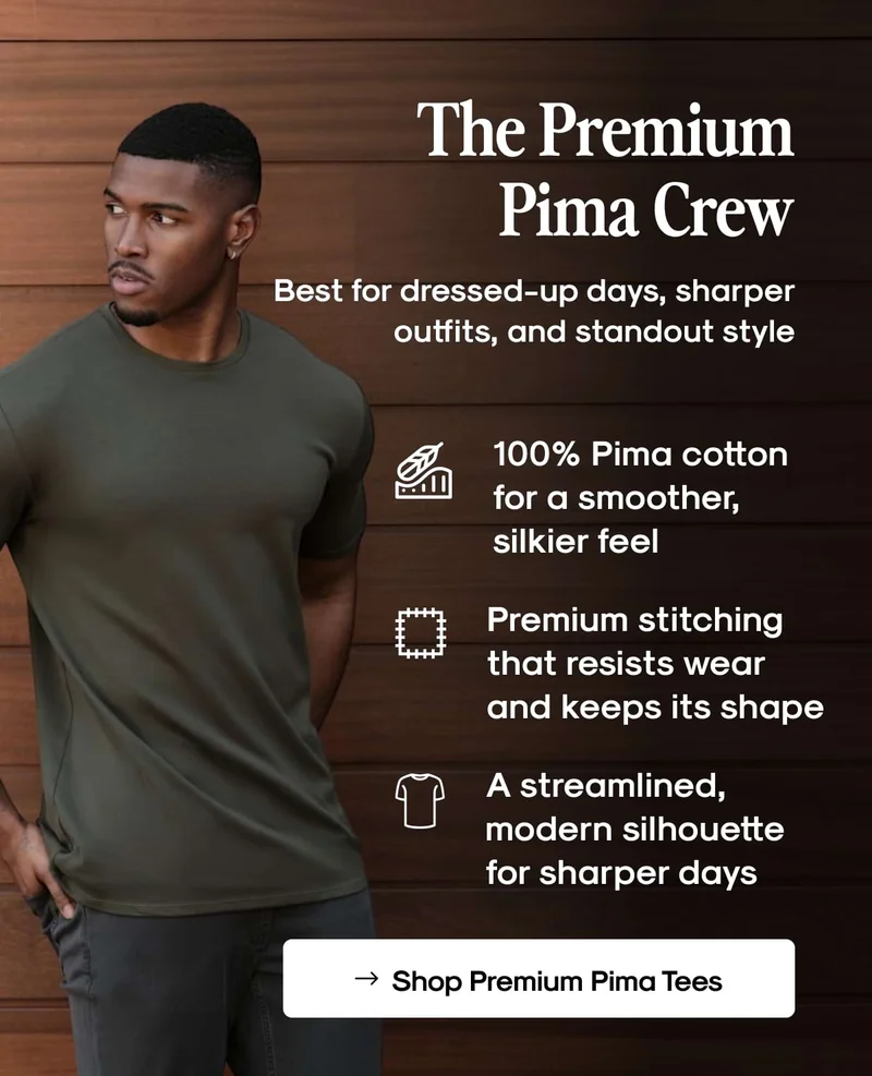 Shop Premium Pima Tees