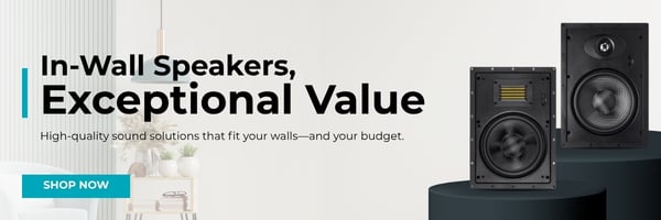 In-Wall Speakers, Exceptional Value