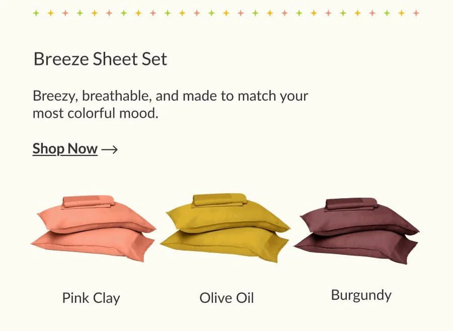 Breeze Sheet Set - Shop Now
