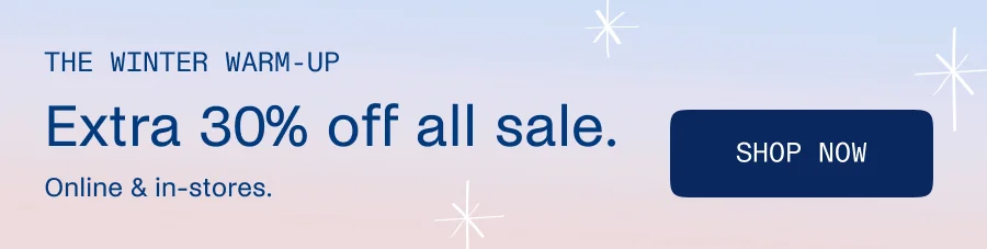 Extra 30% off all sale.