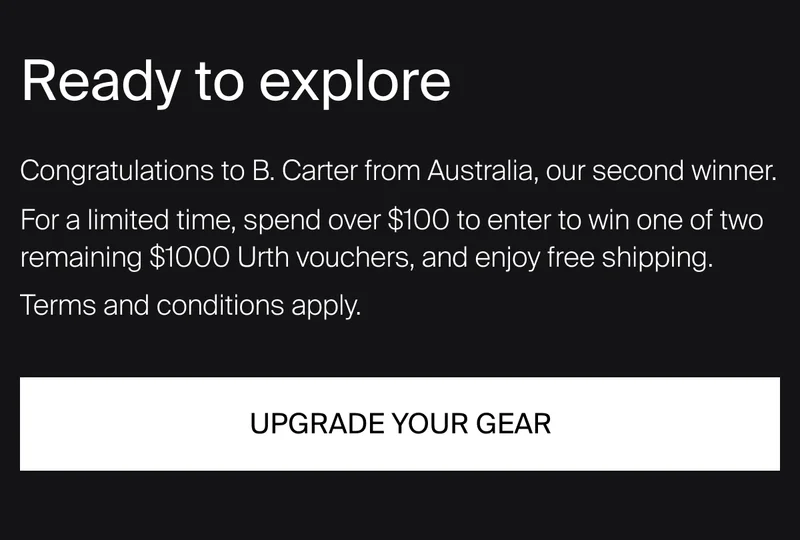 Updgrade your gear