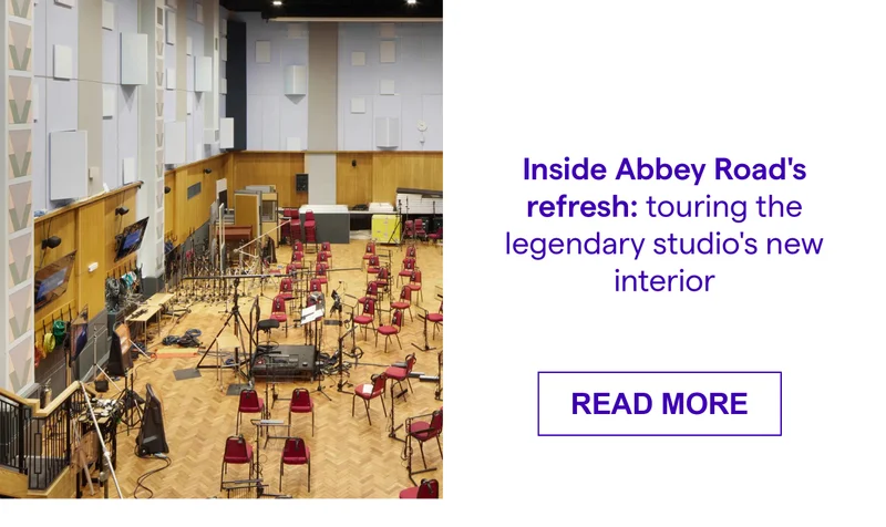 Inside Abbey Road's refresh: touring the legendary studio's new interior