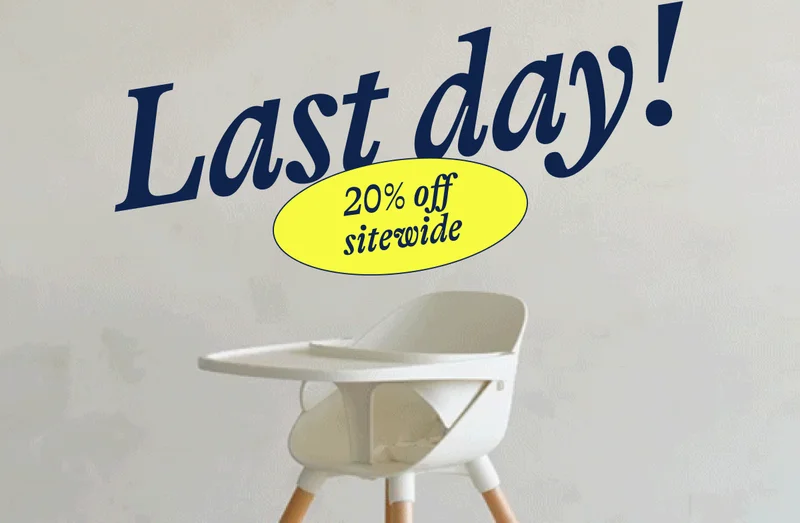 Last Day! 20% off sitewide