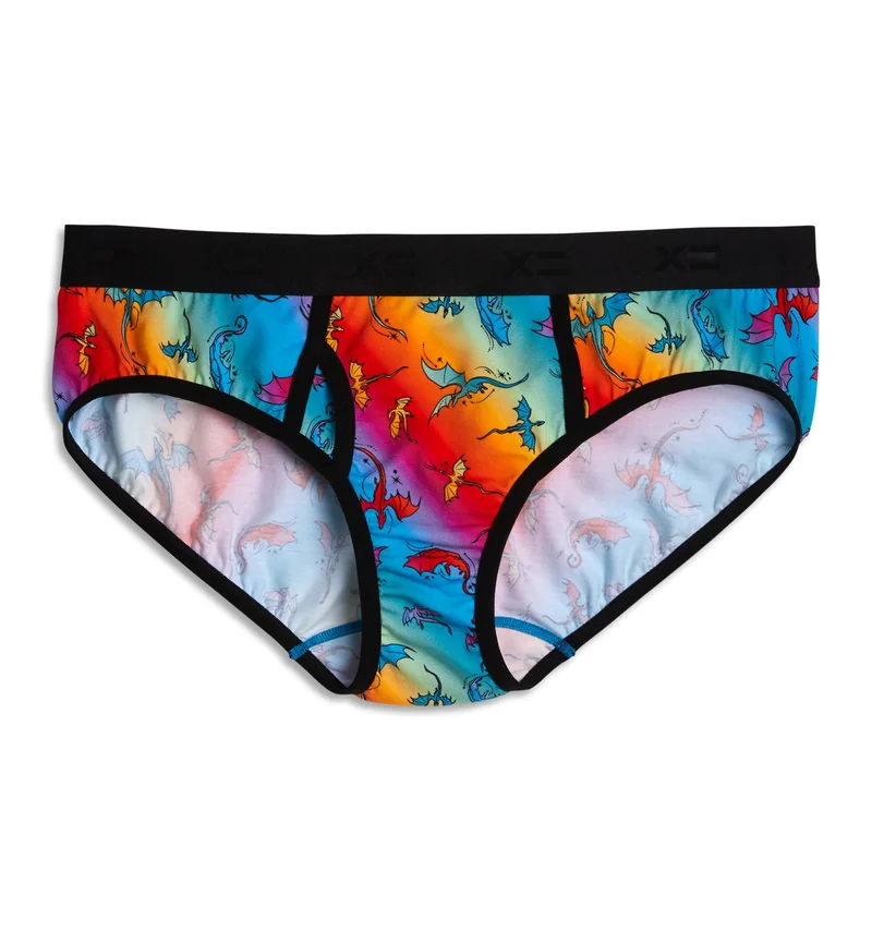 Image of Iconic Briefs - Pride Rainbow Dragon