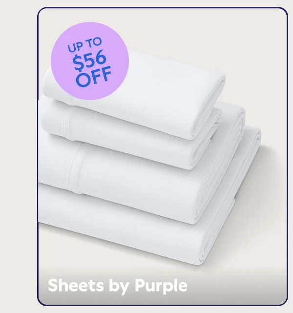 Sheets by Purple. UP TO $56 OFF