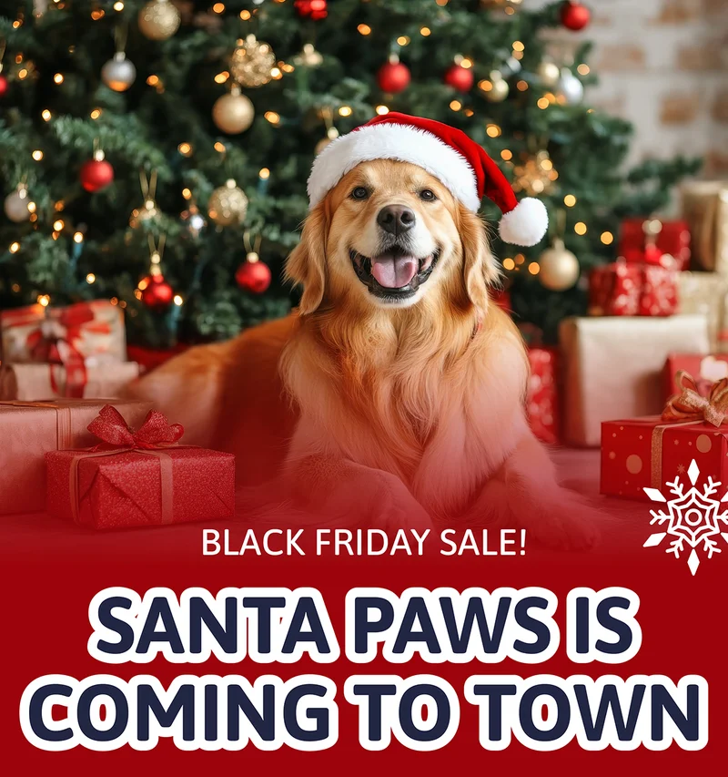 BLACK FRIDAY SALE! Santa Paws is Coming to Town