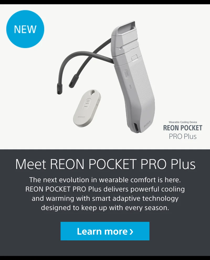 Meet REON POCKET PRO Plus | The next evolution in wearable comfort is here. REON Pocket Pro Plus delivers powerful cooling and warming with smart adaptive technology designed to keep up with every season. Learn more