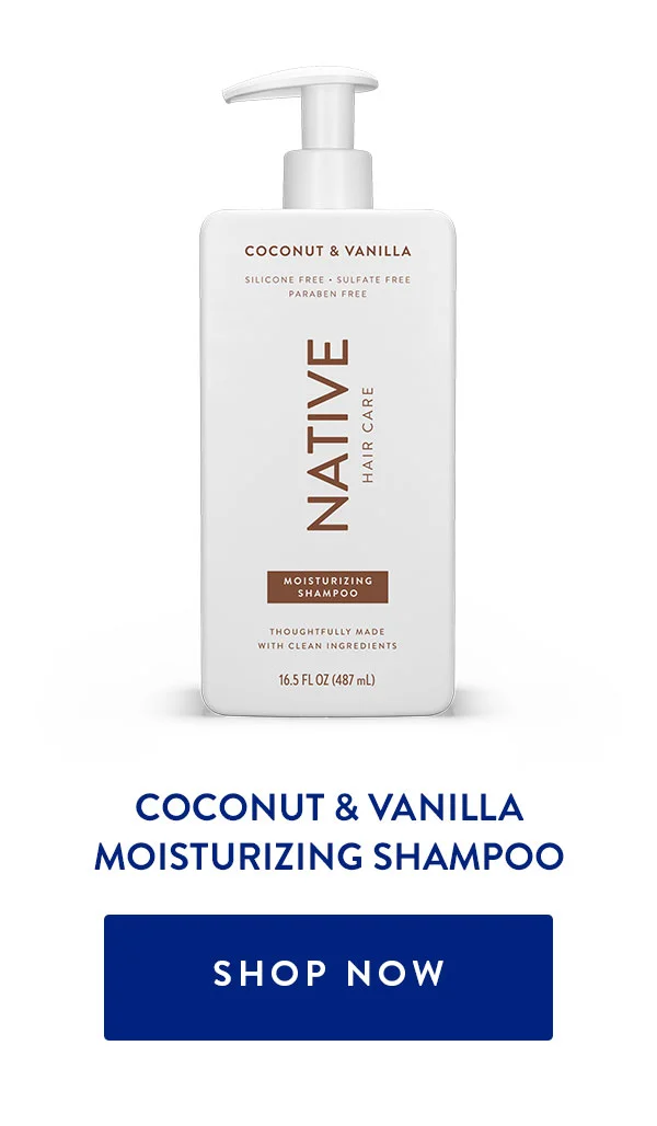 COCONUT & VANILLA MOISTURIZING SHAMPOO | SHOP NOW