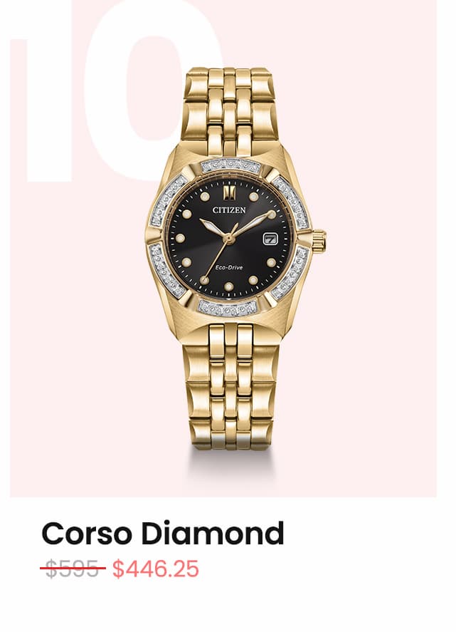 Corso Diamond EW2712-55E | WAS:$425 NOW:$318.75