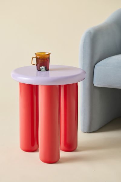 Malo Round Wood Side Table