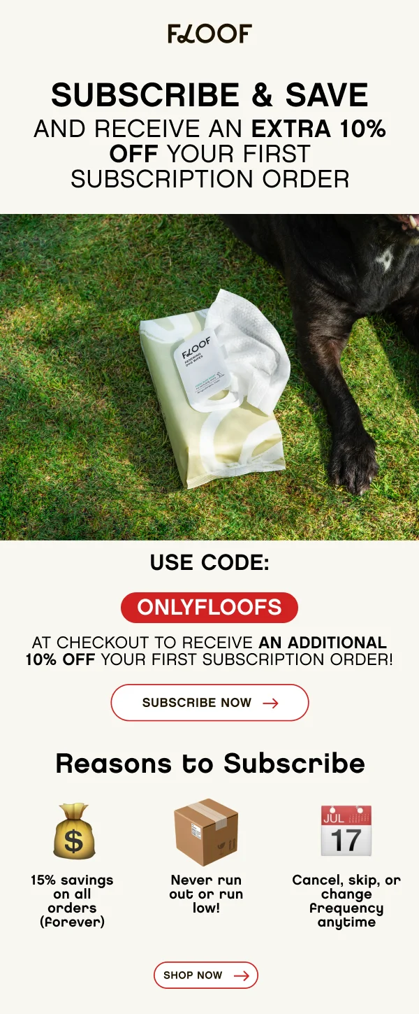 Subscribe and Save - Floof