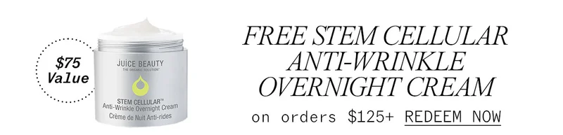 Free Stem Cellular Overnight Cream with $125 Purchase