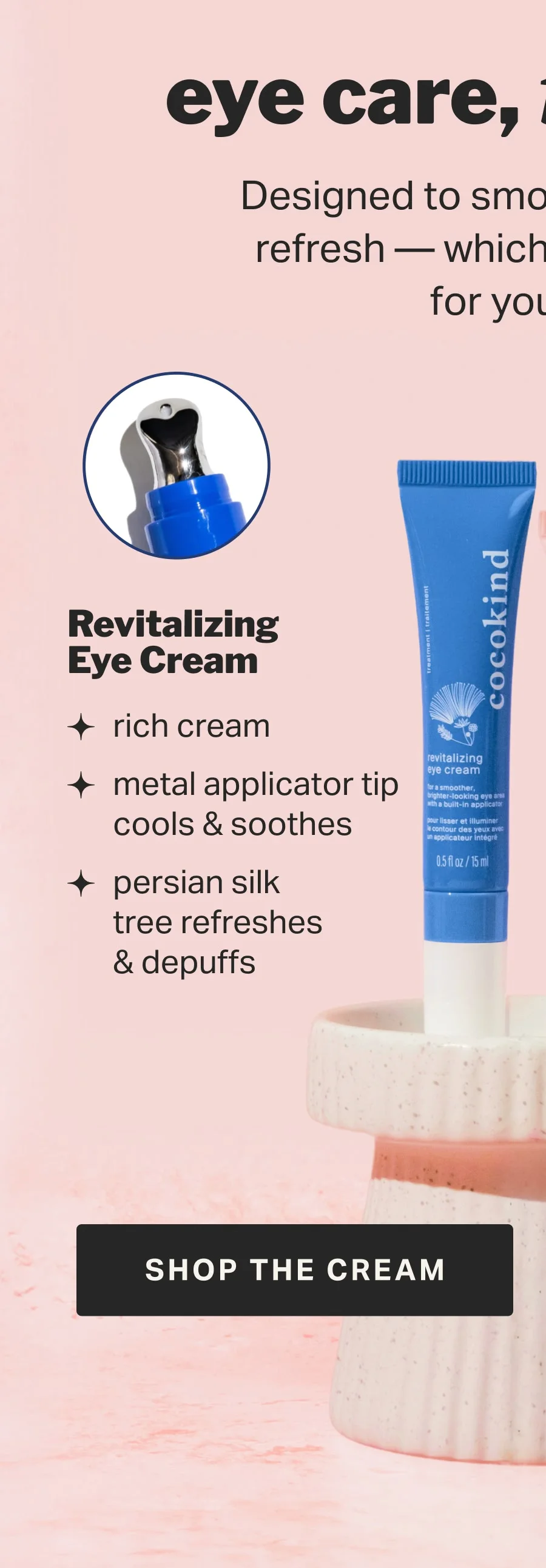 revitalizing  eye cream