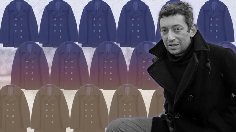 Image may contain: Serge Gainsbourg, Clothing, Coat, Fashion, Adult, Person, People, Face, Head, Photography, and Portrait