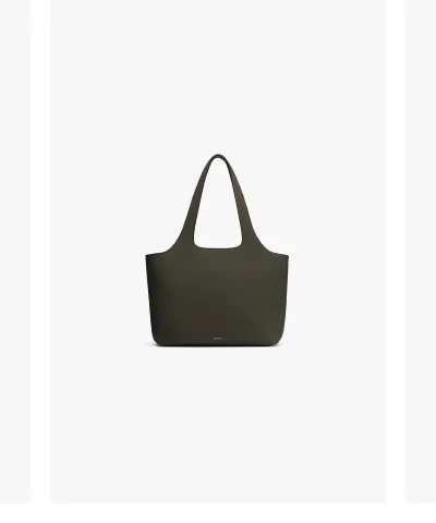 System Zipper Tote 13-Inch Dark Olive