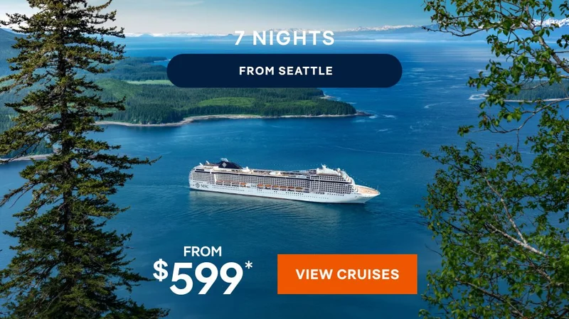 7 Nights From Seattle – Click to View Cruises & Book Now