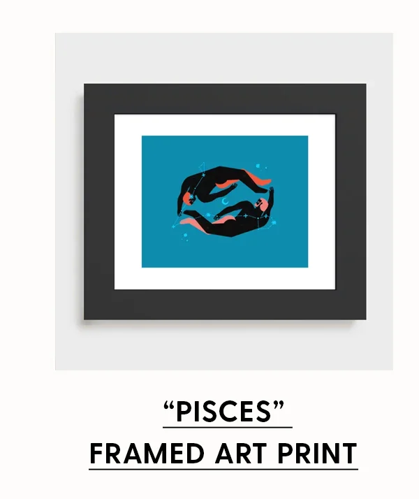 Pisces | Framed Art Print