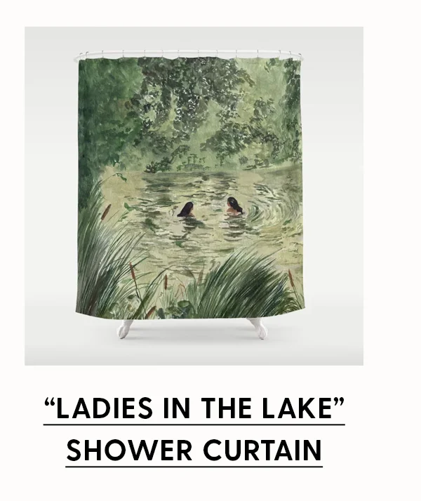 Ladies in the Lake | Shower Curtain