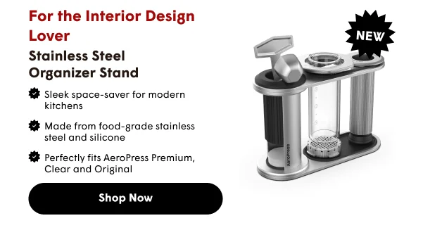 AeroPress Organizer Stand - Stainless Steel