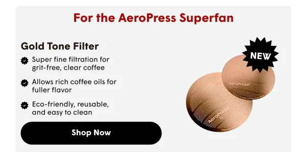 AeroPress Gold Tone Filter - Standard