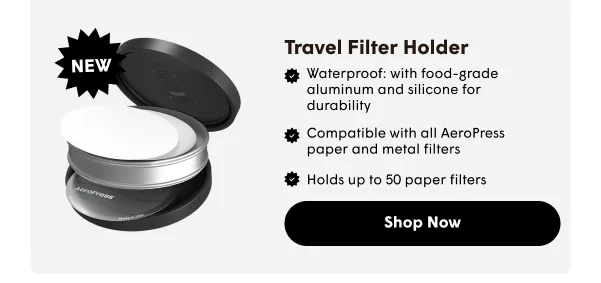 AeroPress Travel Filter Holder