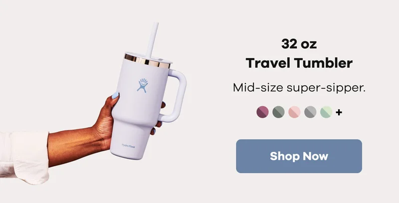 32 oz Travel Tumbler. Mid-size super sipper. | Shop Now