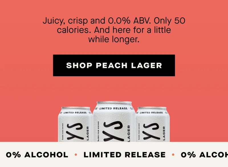 Shop Peach lager
