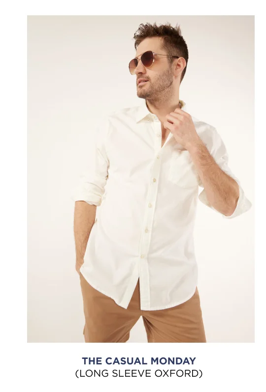 Long Sleeve Oxford: The Casual Monday