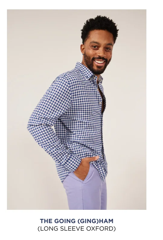 Long Sleeve Oxford: The Going (Ging)ham