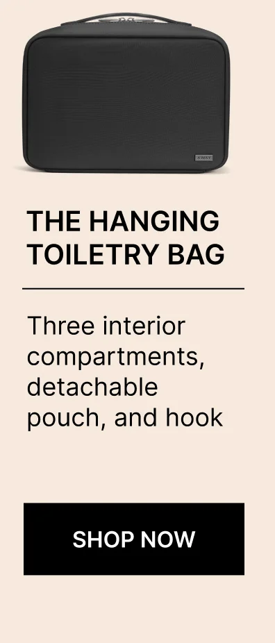 The Hanging Toiletry Bag