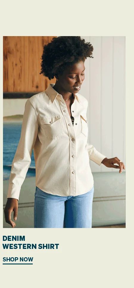 Denim western shirt