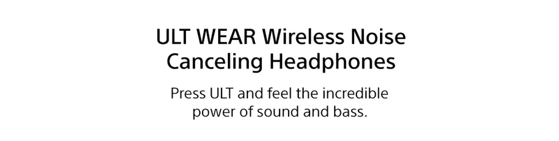 ULT WEAR Wireless Noise Canceling Headphones