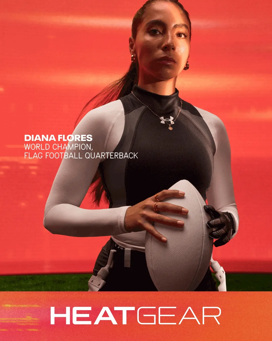 DIANA FLORES | World Champion, Flag Football Quarterback
        KYLE HAMILTON | Baltimore Ravens Safety