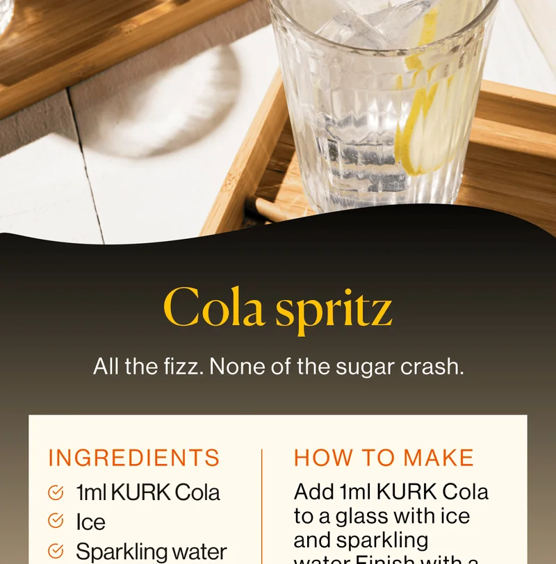 Cola spritz recipe