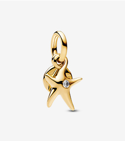 Starfish Double Dangle Charm