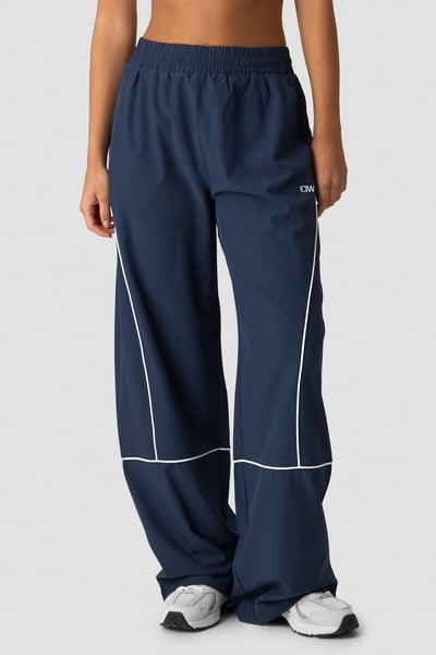 Image of Contrast Track Pants Midnight Blue