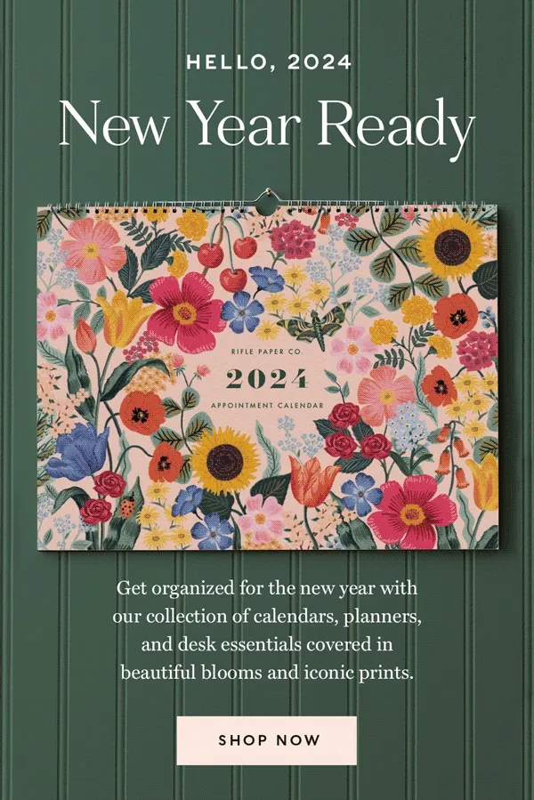 Shop 2024 Calendars and Planners