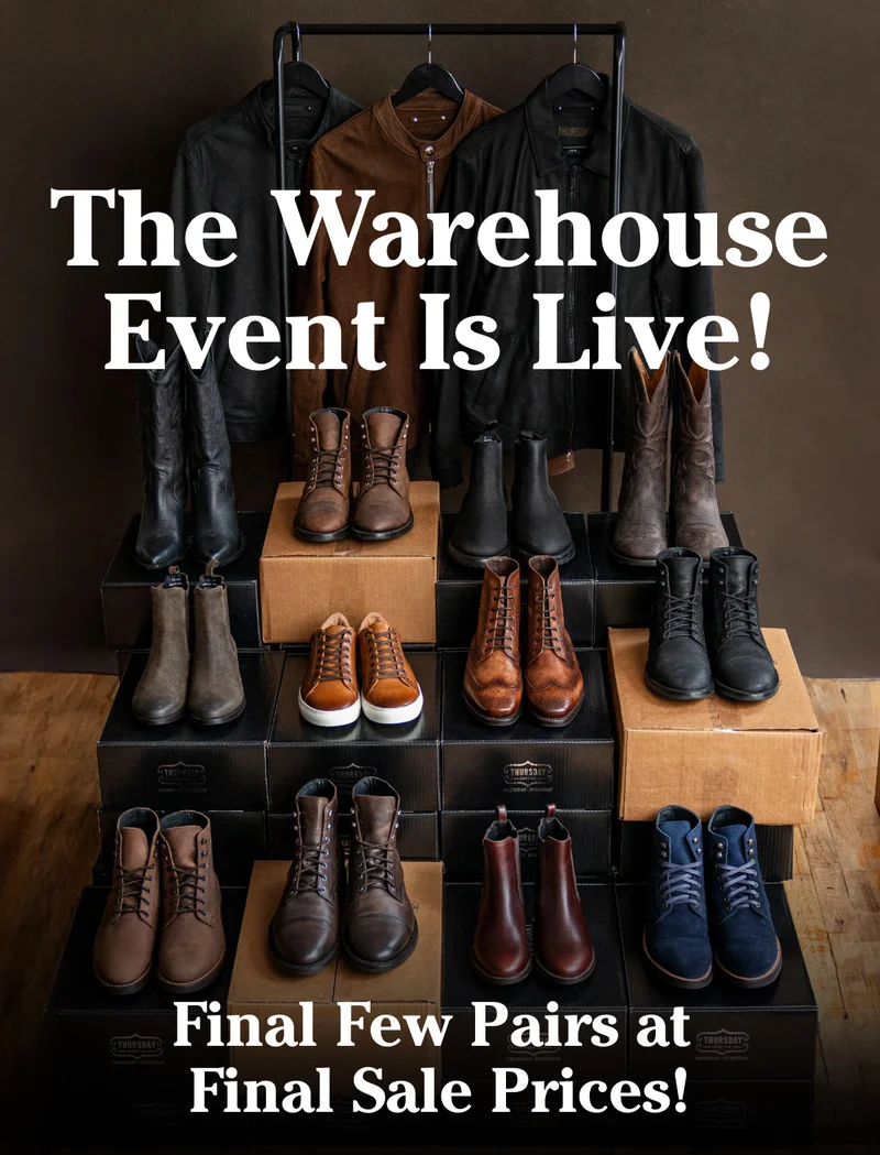 The Warehouse Event is Live!