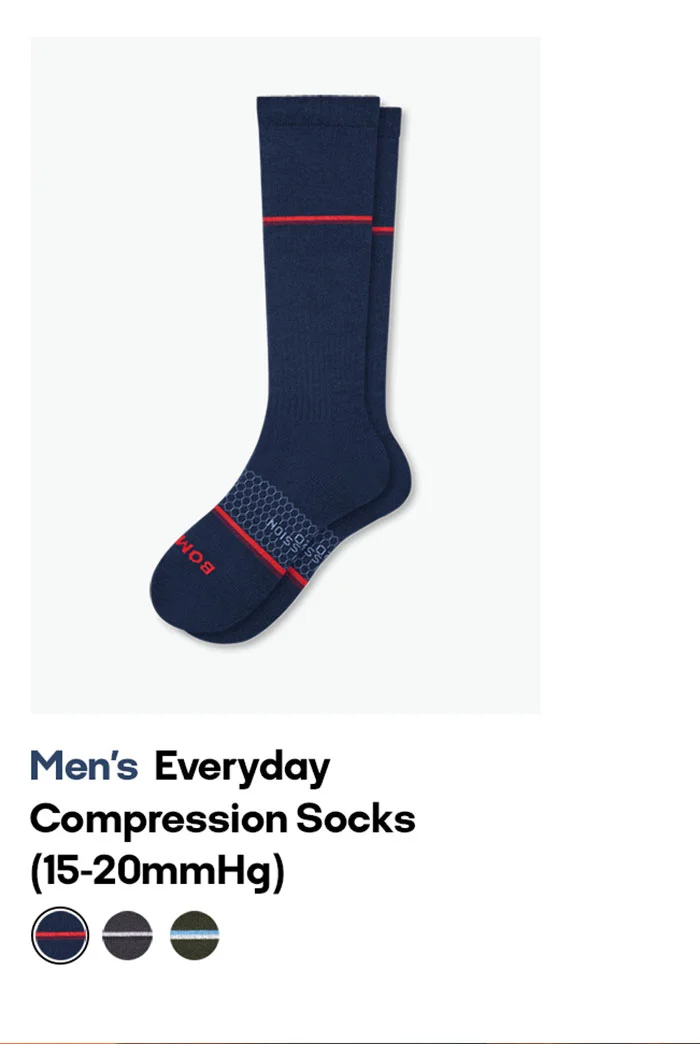 Men's Everyday Compression Socks (15-20mmHg)