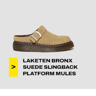 Laketen Bronx Suede Slingback Platform Mules